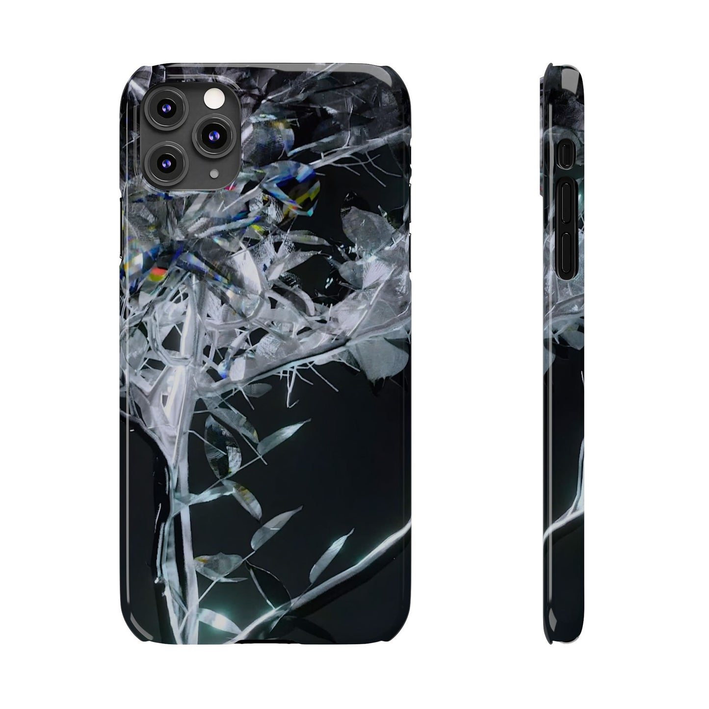 leaves of glass [midnight simulation] iPhone case i