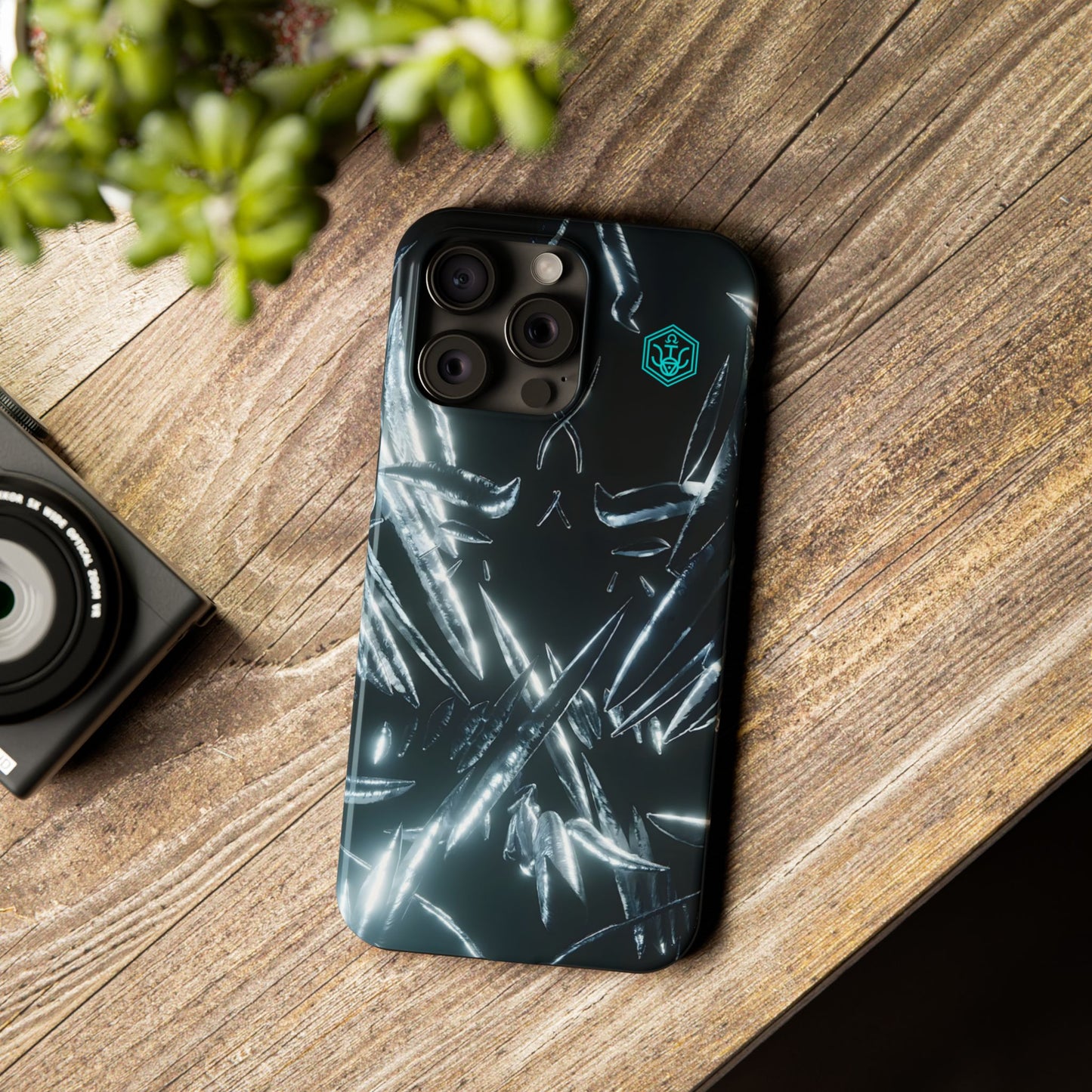 shadow totem [dark shimmer] iPhone case ii