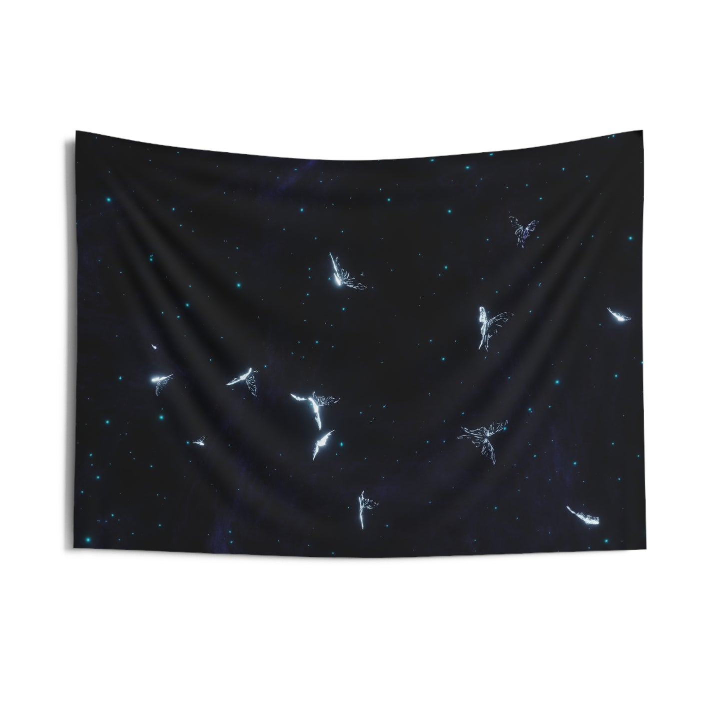 butterfly simulation [spectral cosmos] art tapestry i