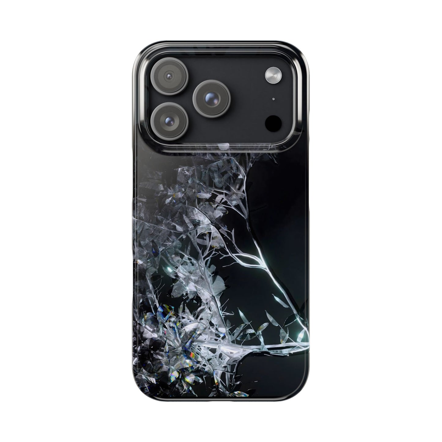 leaves of glass [midnight simulation] iPhone case ii