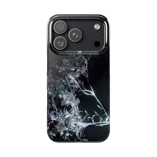 leaves of glass [midnight simulation] iPhone case ii