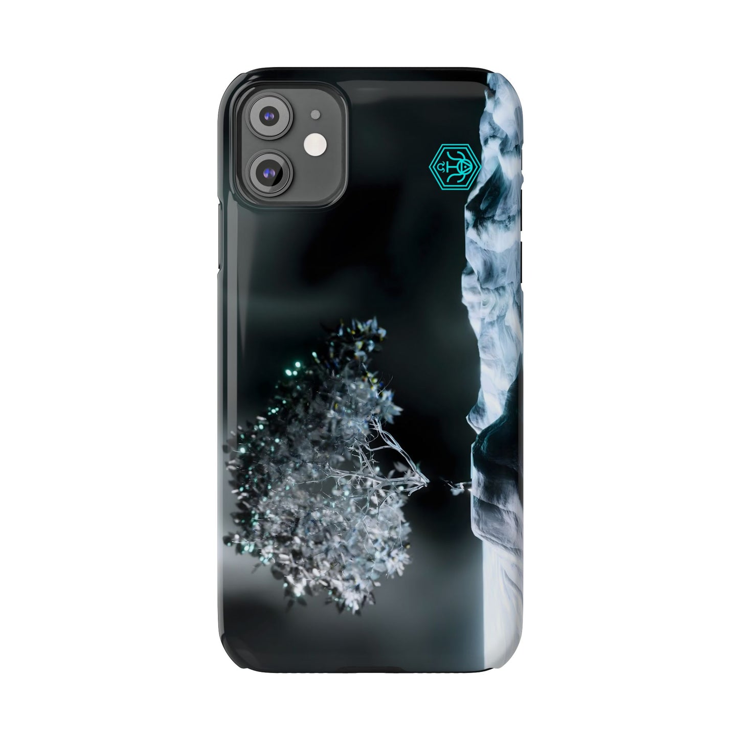 leaves of glass [stoic vortex] iPhone case ii