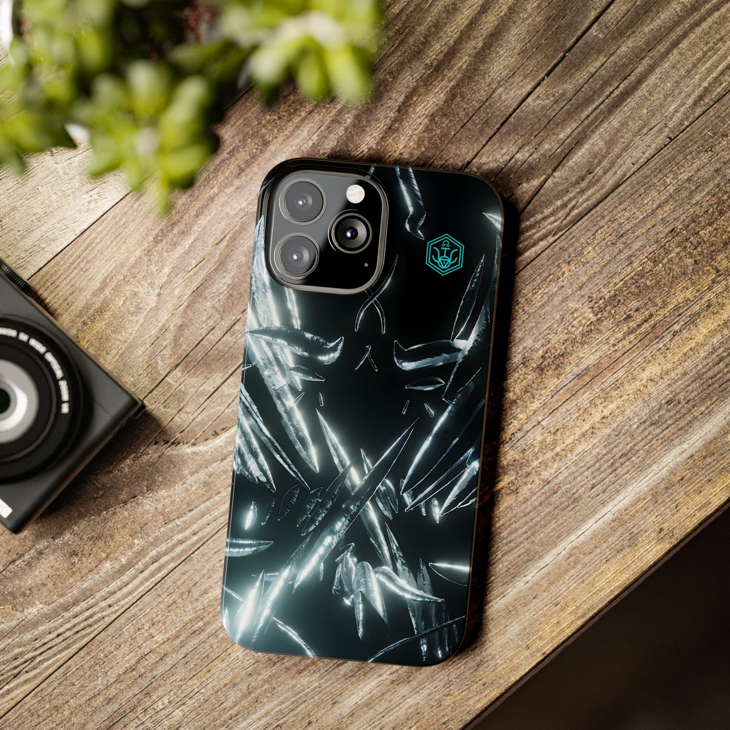 shadow totem [dark shimmer] iPhone case ii