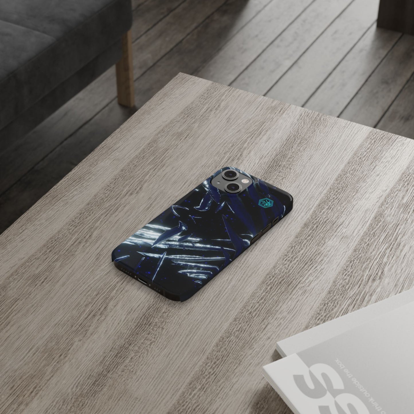 shadow totem [cosmic helix] iPhone case