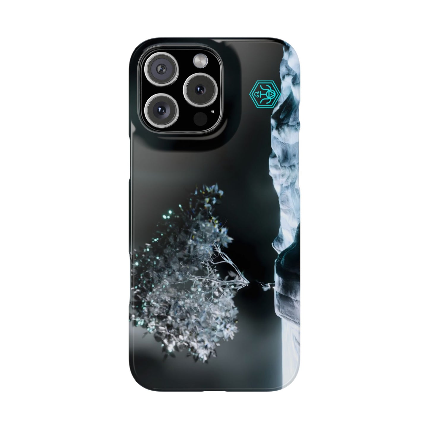 leaves of glass [stoic vortex] iPhone case ii