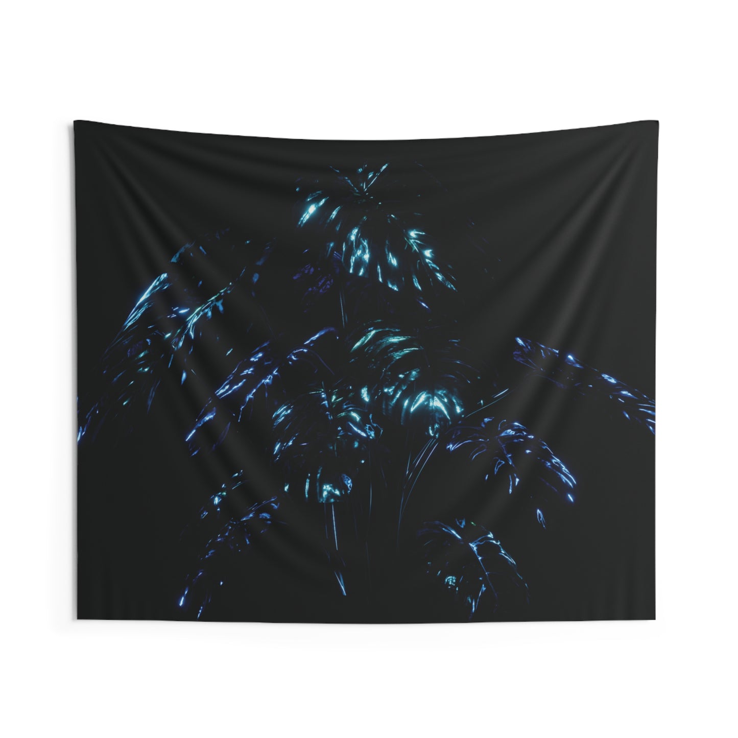 omega flora ii: peace and shadow [vivid nocturn] art tapestry