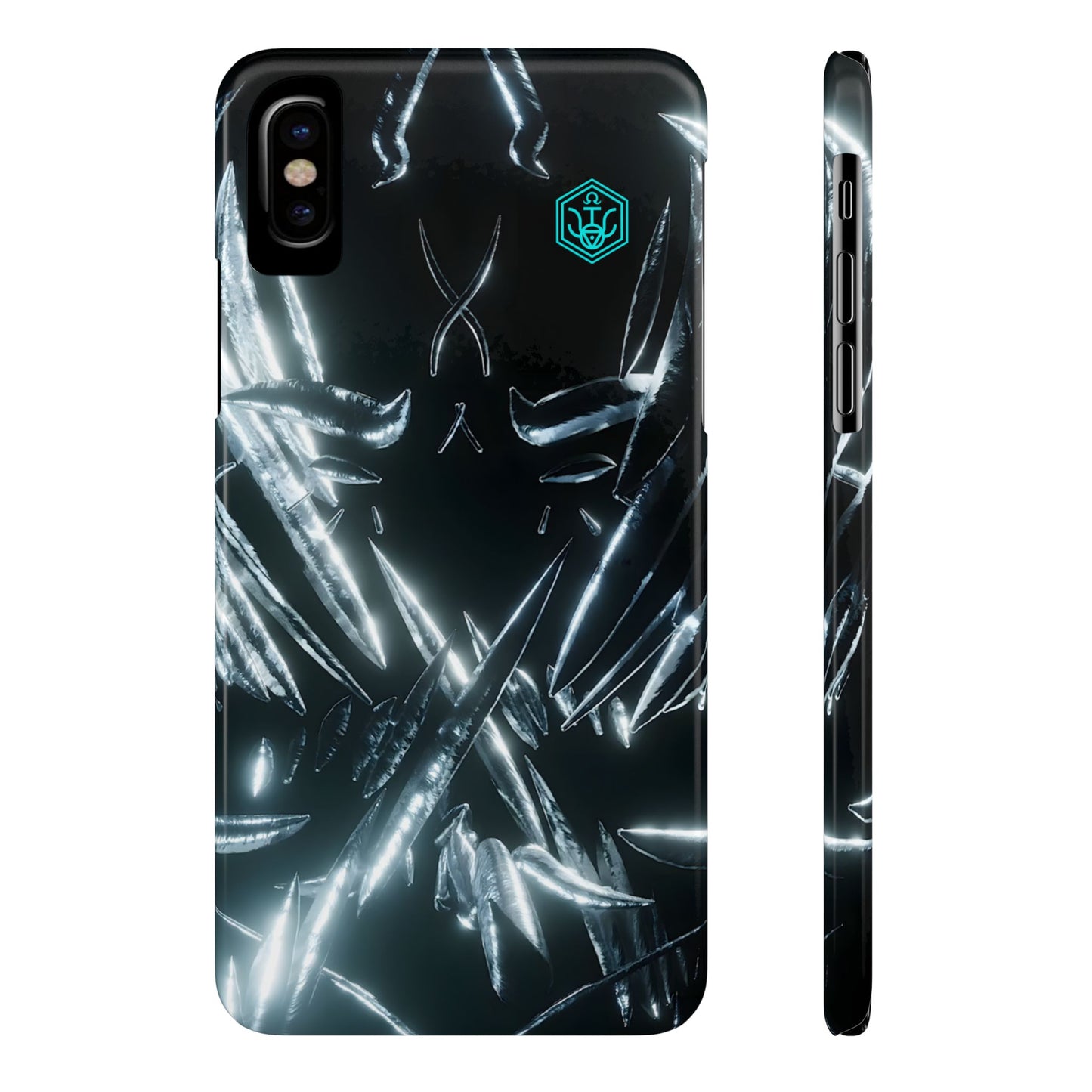 shadow totem [dark shimmer] iPhone case ii