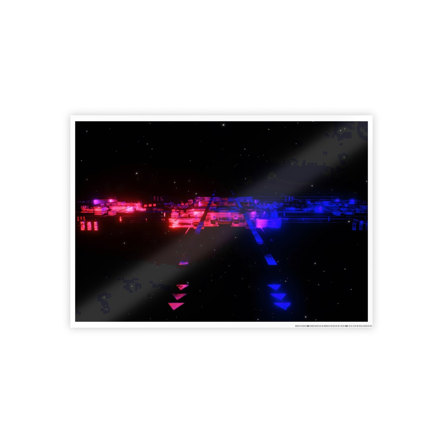 eternal frame [tribal flyover] art print i