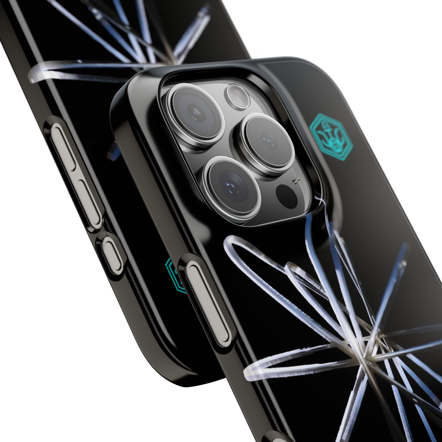 silver rings [ancient gyro relic] iPhone case