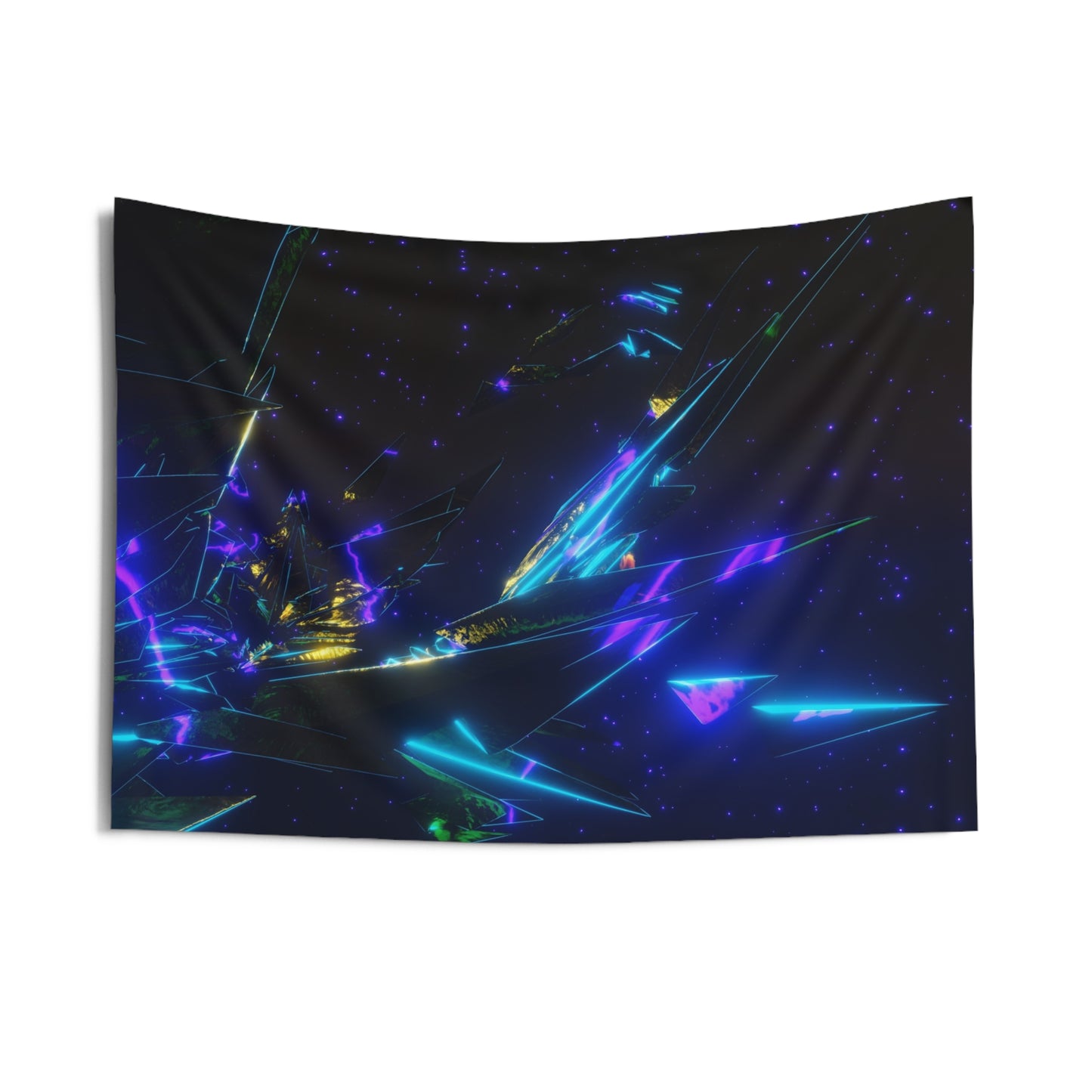 cosmic crown [orbital vision] art tapestry