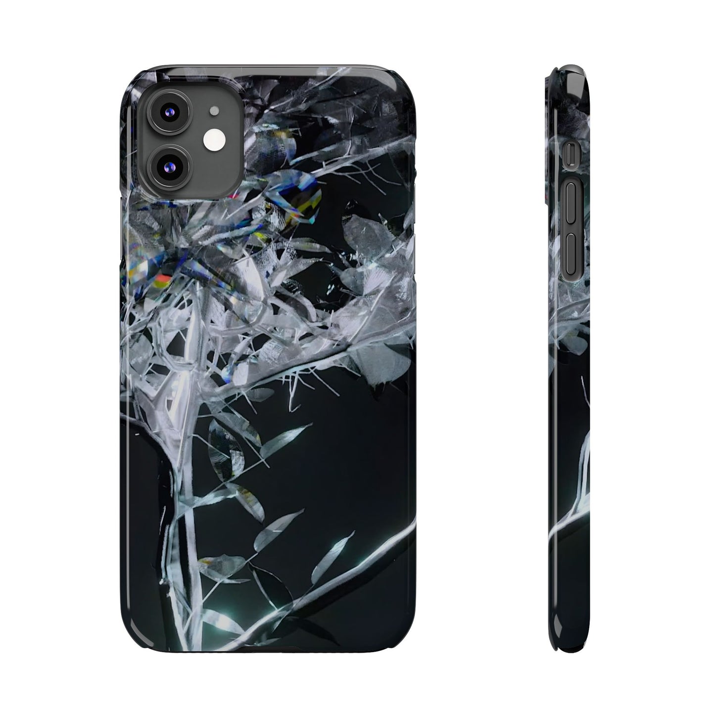leaves of glass [midnight simulation] iPhone case i