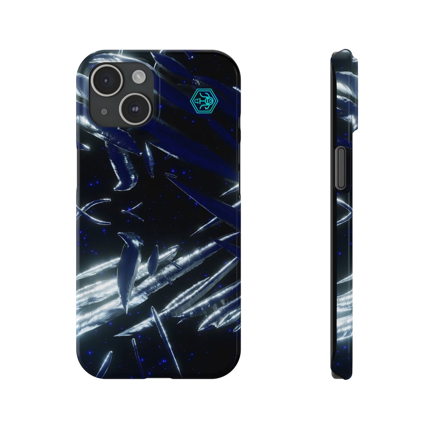 shadow totem [cosmic helix] iPhone case