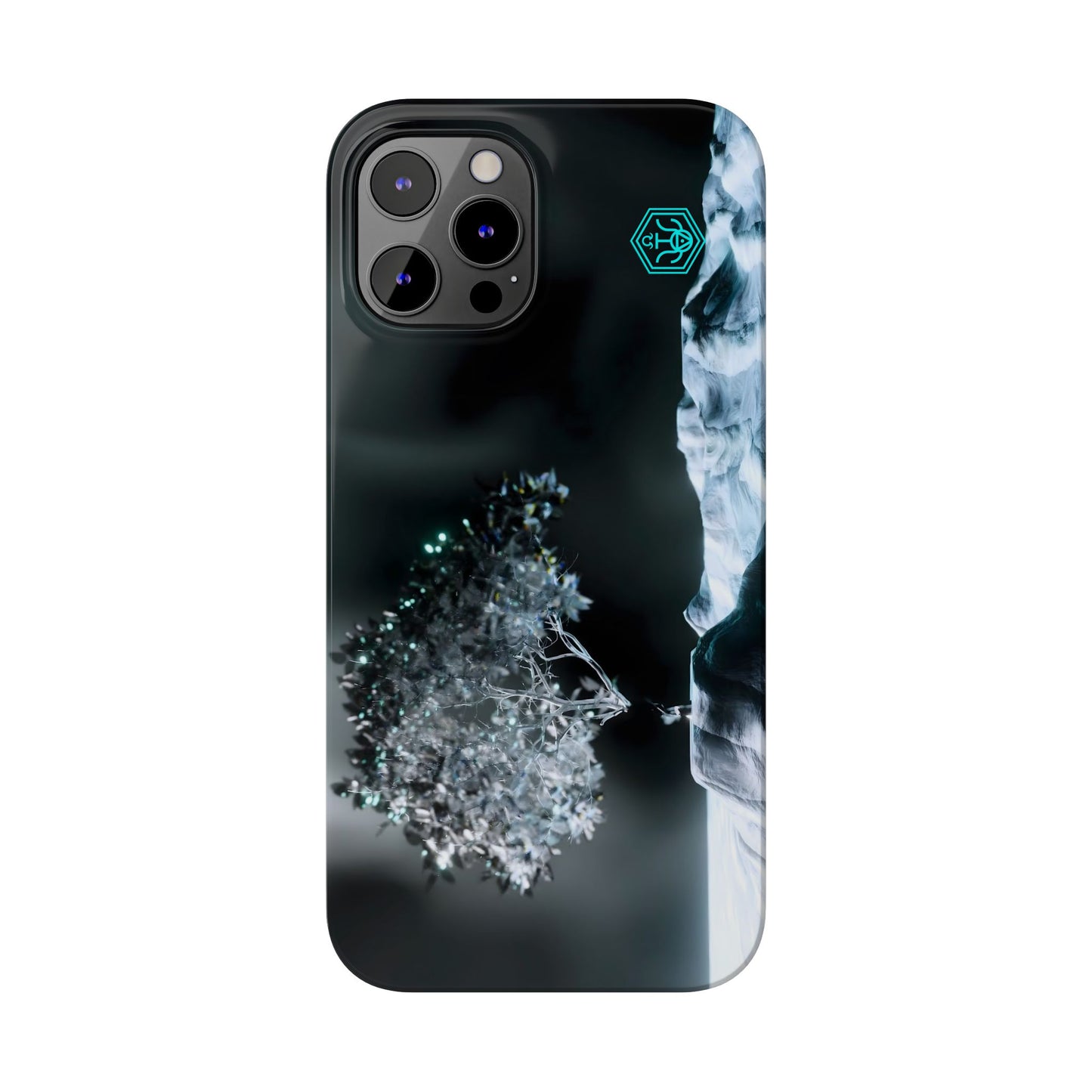 leaves of glass [stoic vortex] iPhone case ii