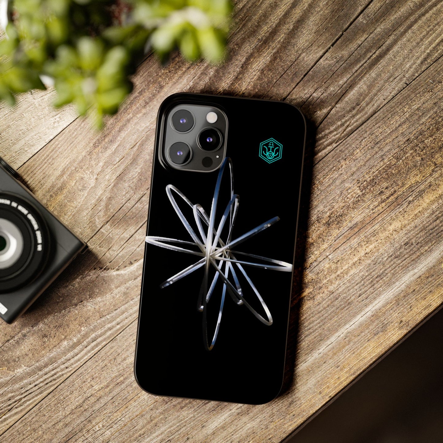 silver rings [ancient gyro relic] iPhone case