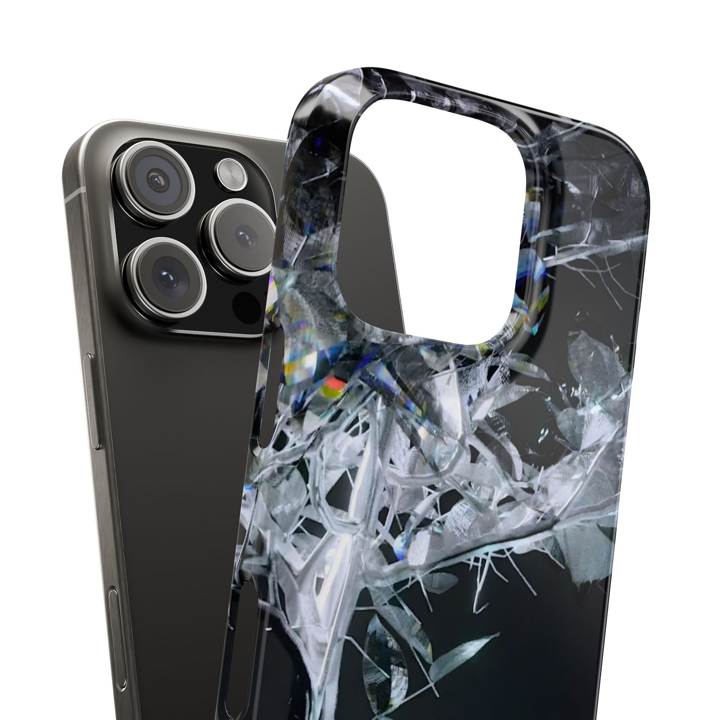 leaves of glass [midnight simulation] iPhone case i