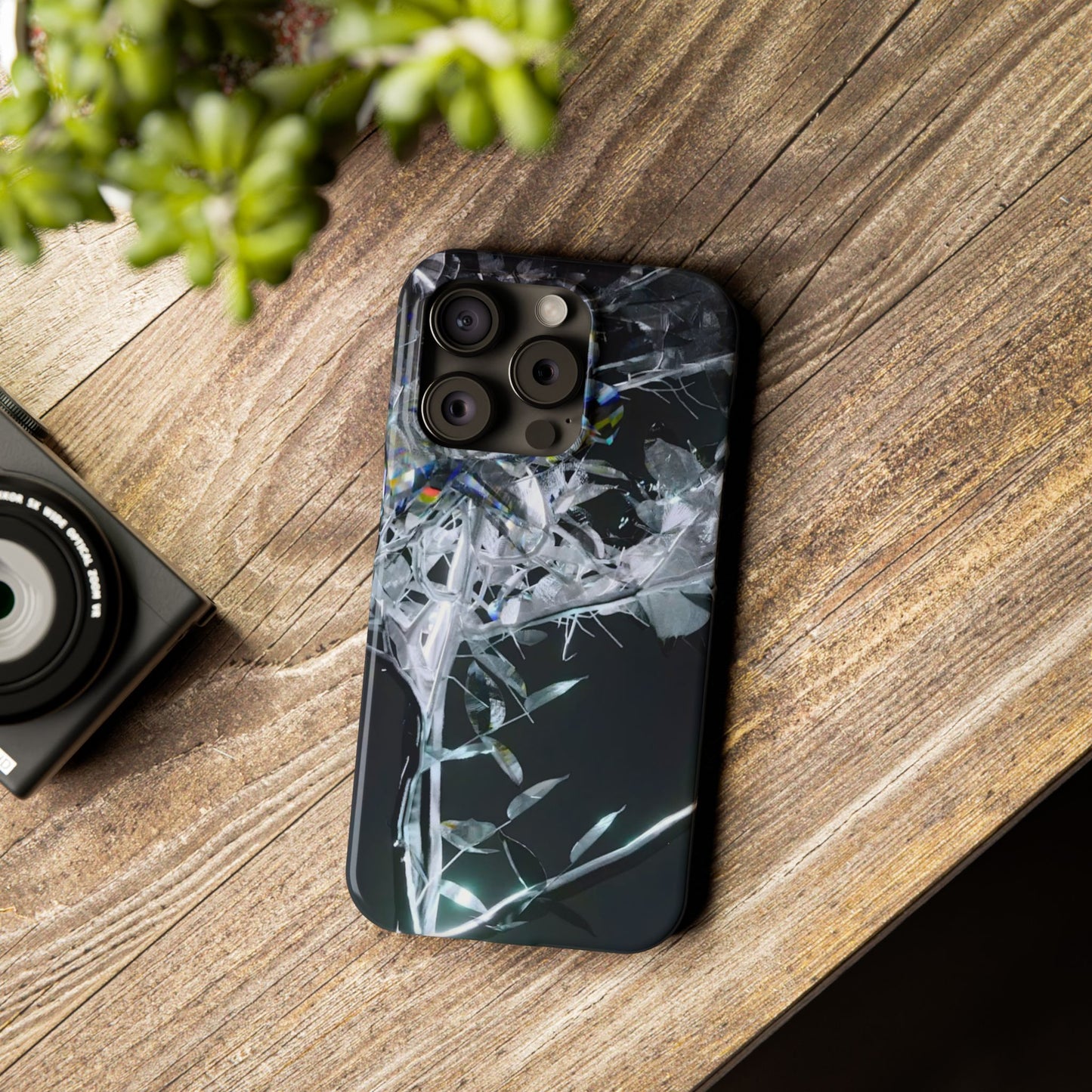 leaves of glass [midnight simulation] iPhone case i