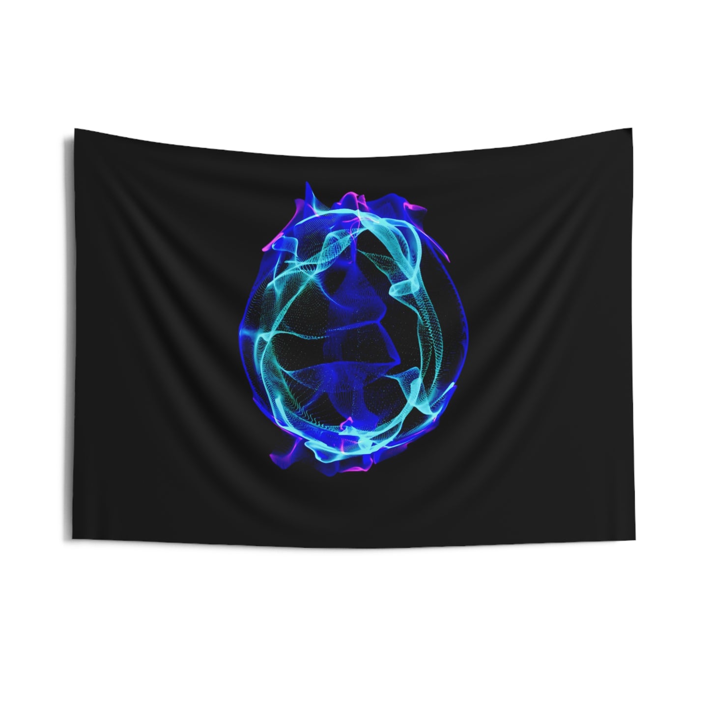 antigravity flame: dark matter [superrelativity core] art tapestry