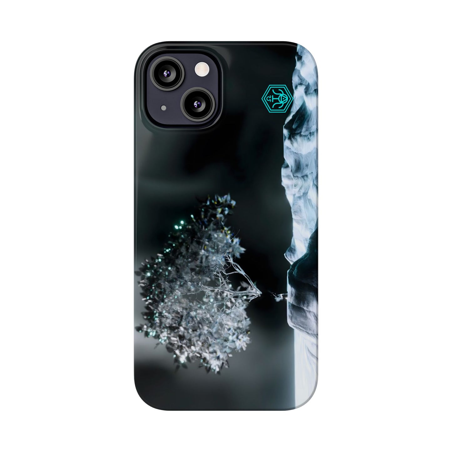 leaves of glass [stoic vortex] iPhone case ii