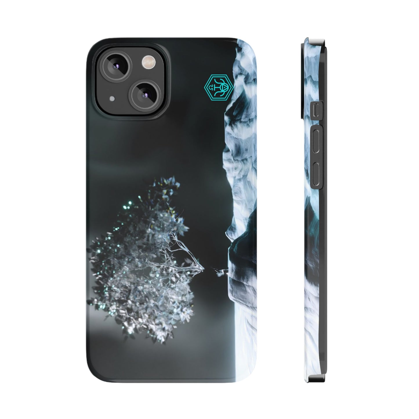 leaves of glass [stoic vortex] iPhone case ii