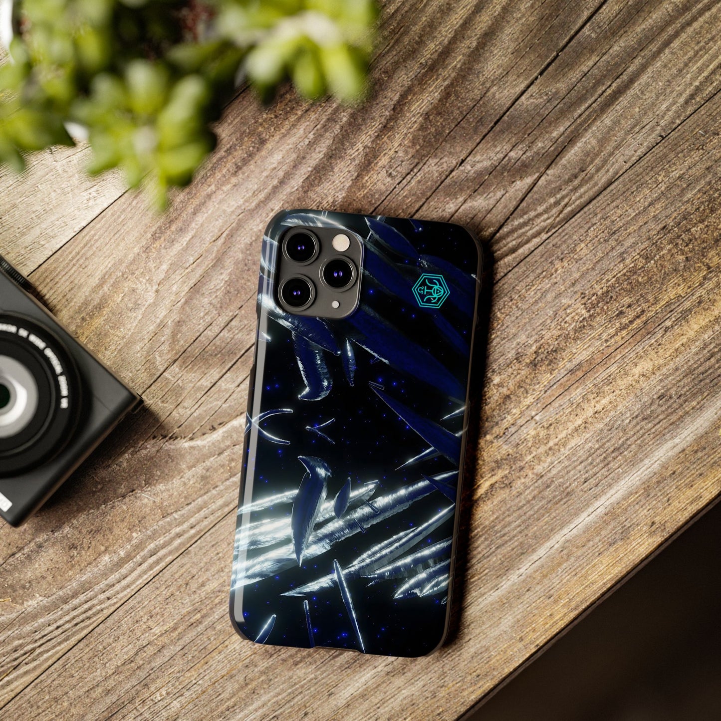 shadow totem [cosmic helix] iPhone case