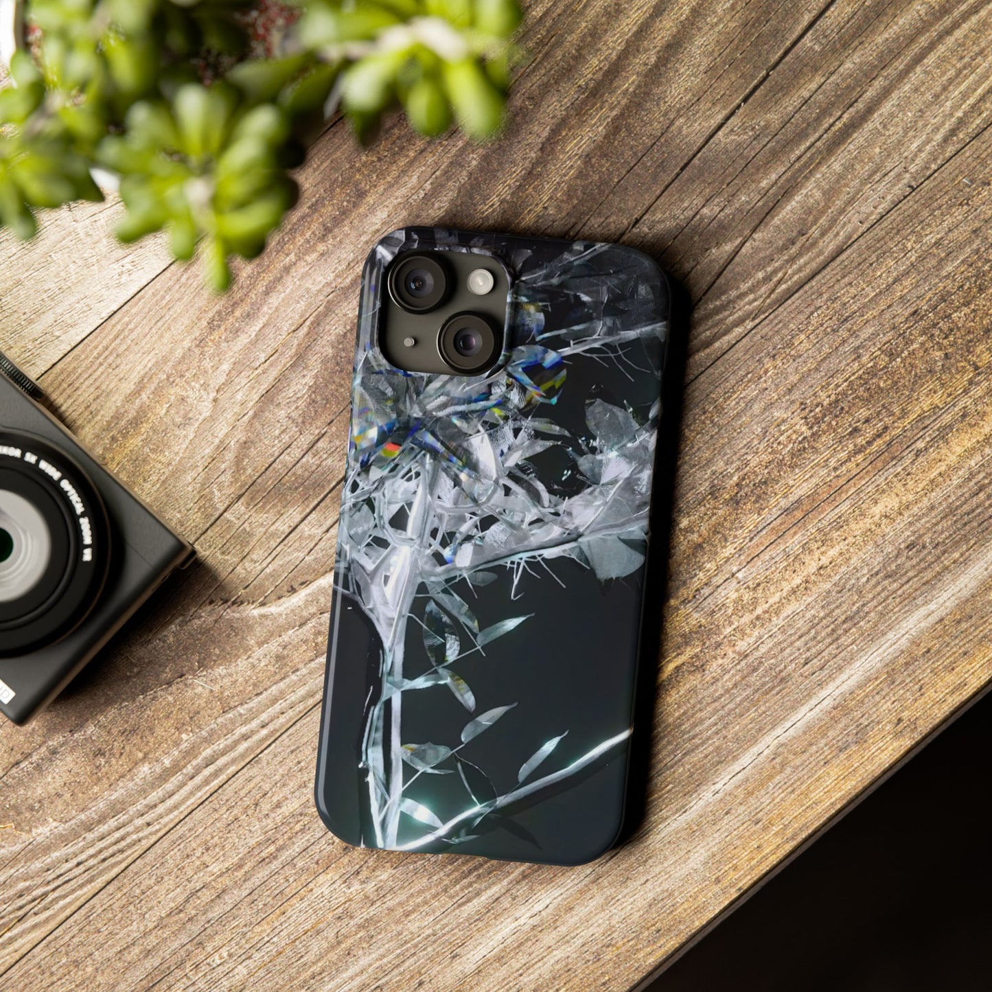 leaves of glass [midnight simulation] iPhone case i
