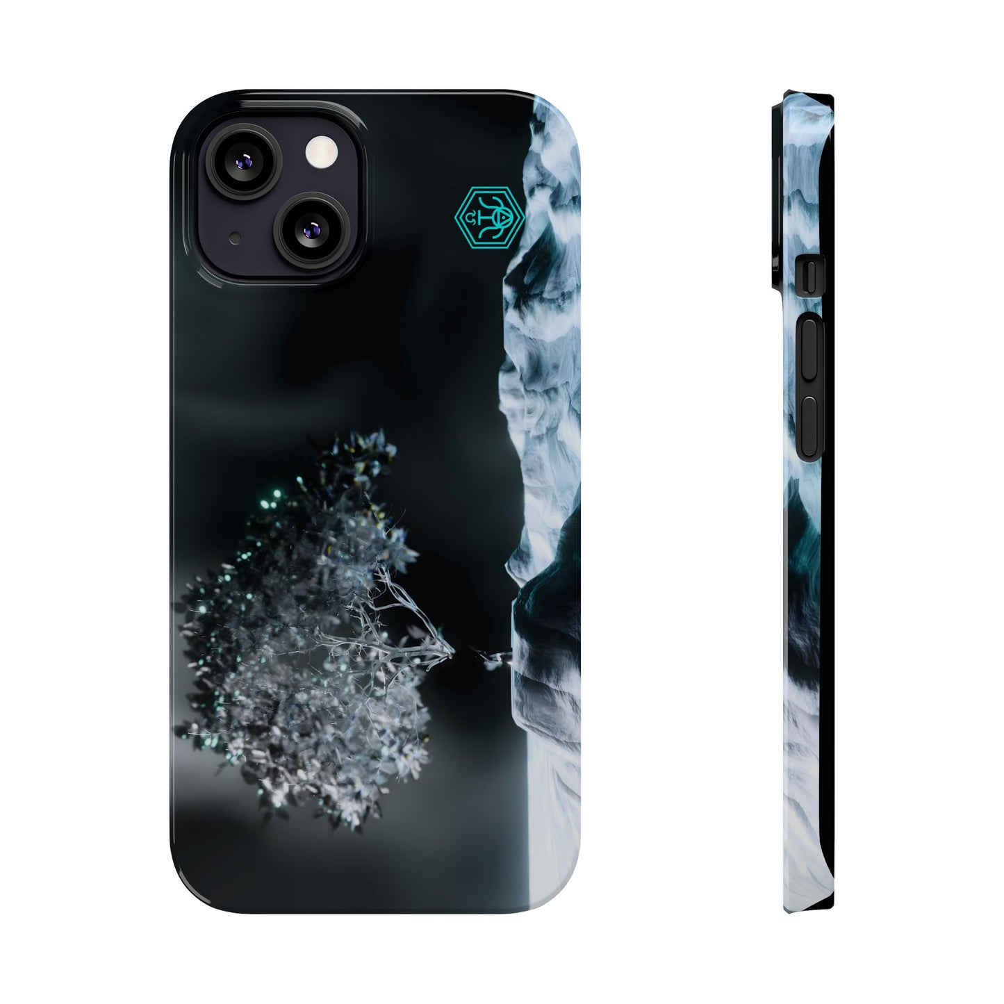 leaves of glass [stoic vortex] iPhone case ii