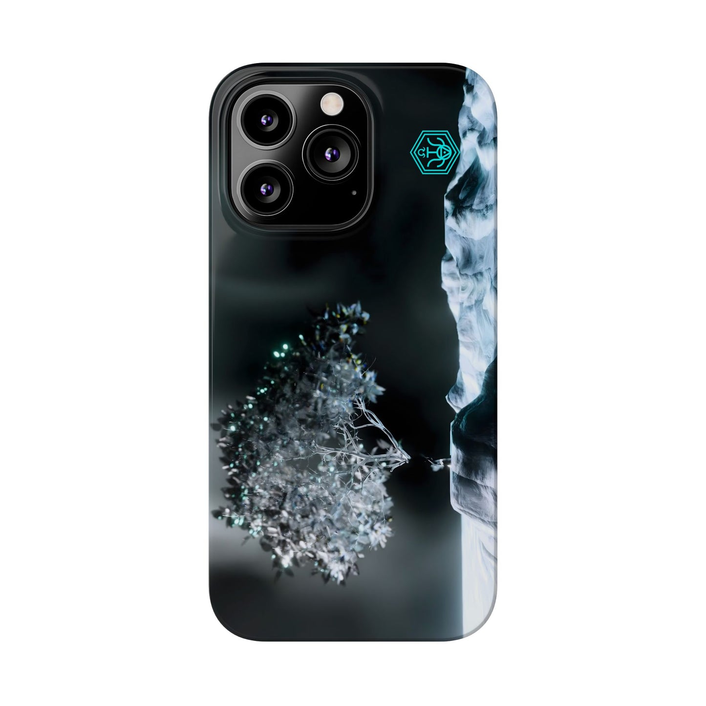 leaves of glass [stoic vortex] iPhone case ii