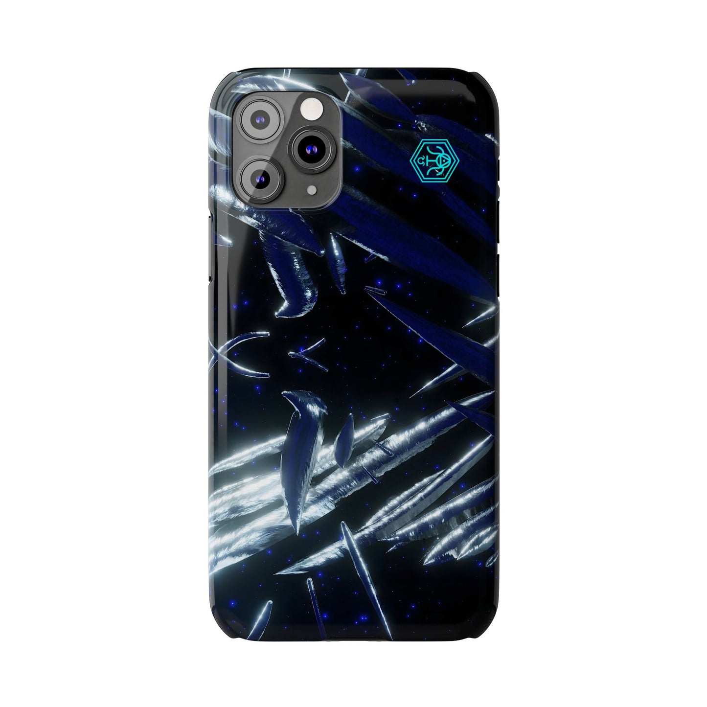 shadow totem [cosmic helix] iPhone case