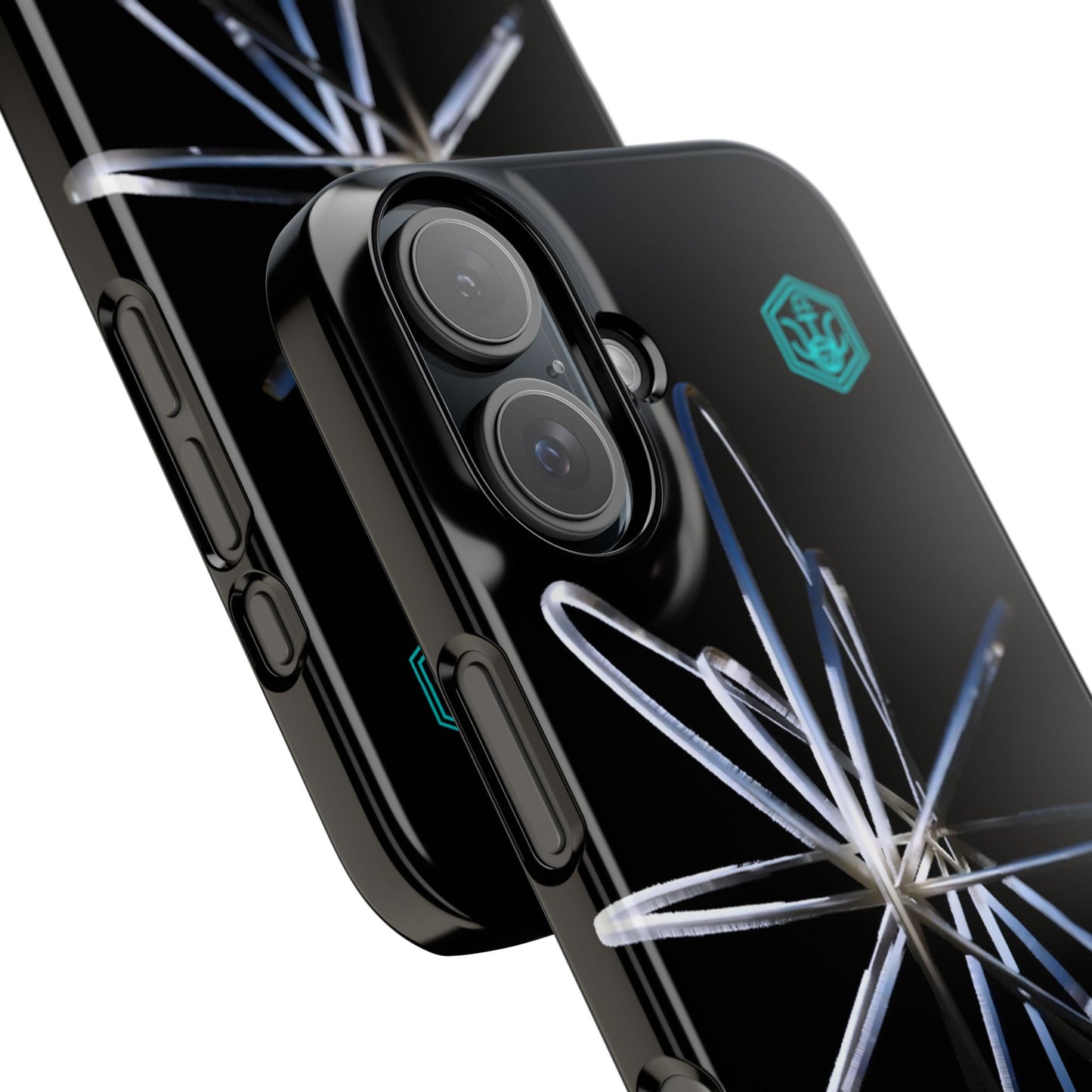 silver rings [ancient gyro relic] iPhone case