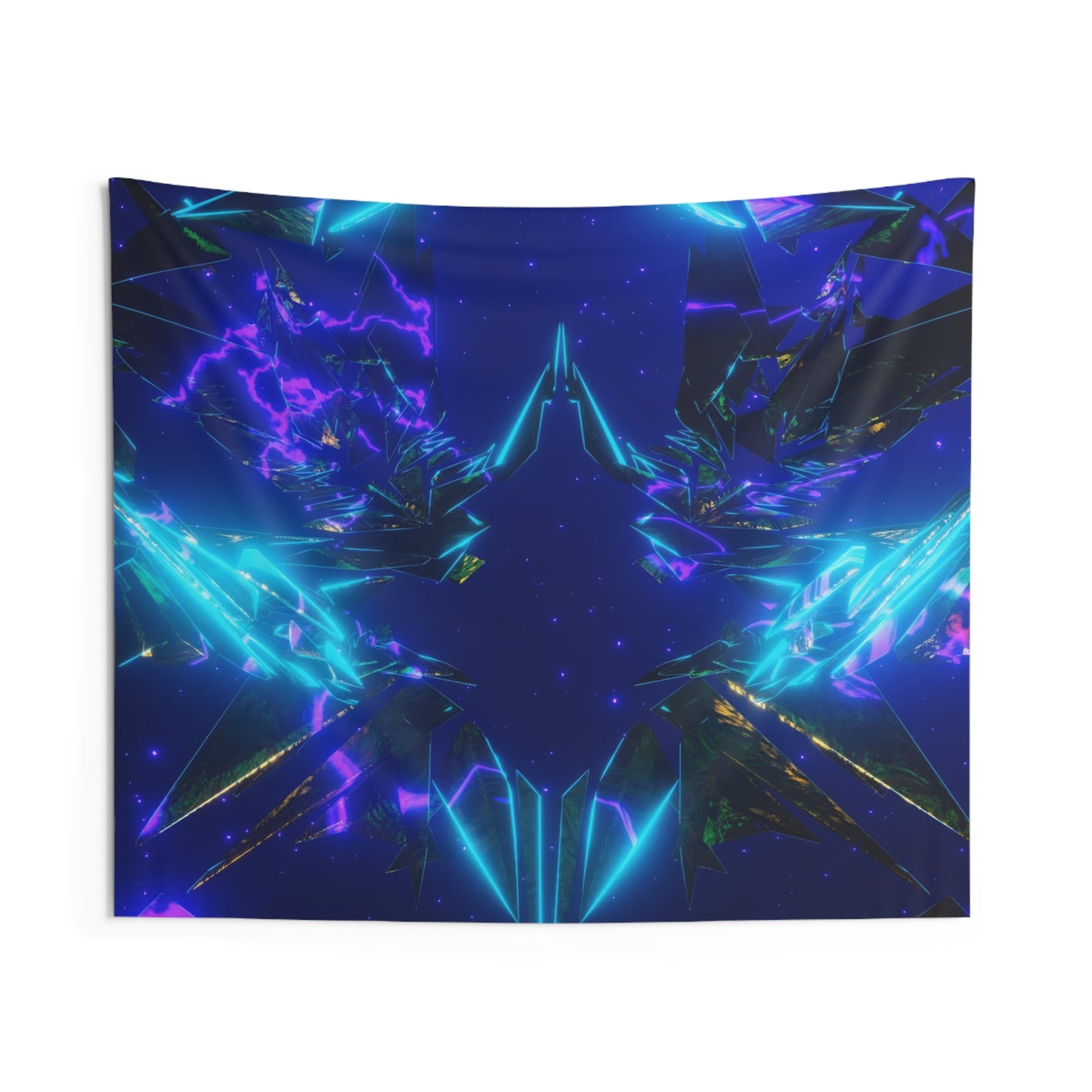 cosmic crown [grand overview] art tapestry iii