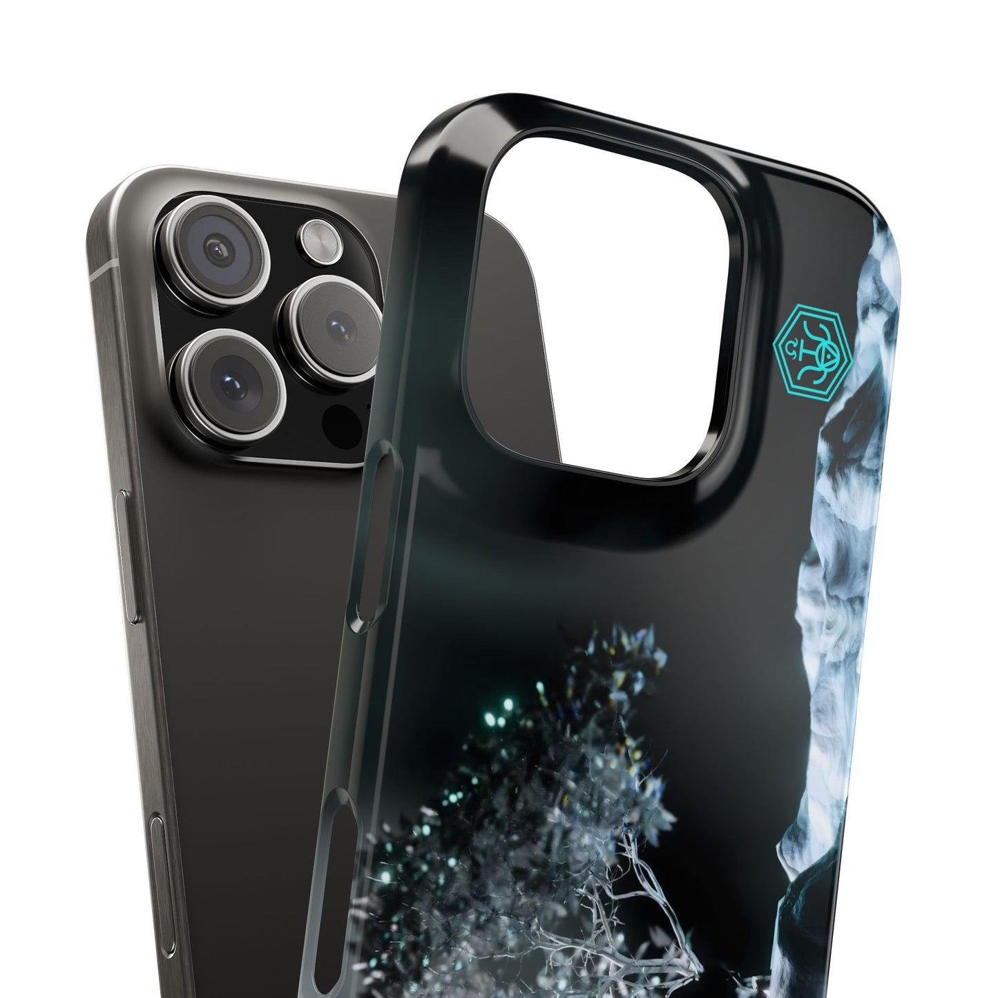 leaves of glass [stoic vortex] iPhone case ii