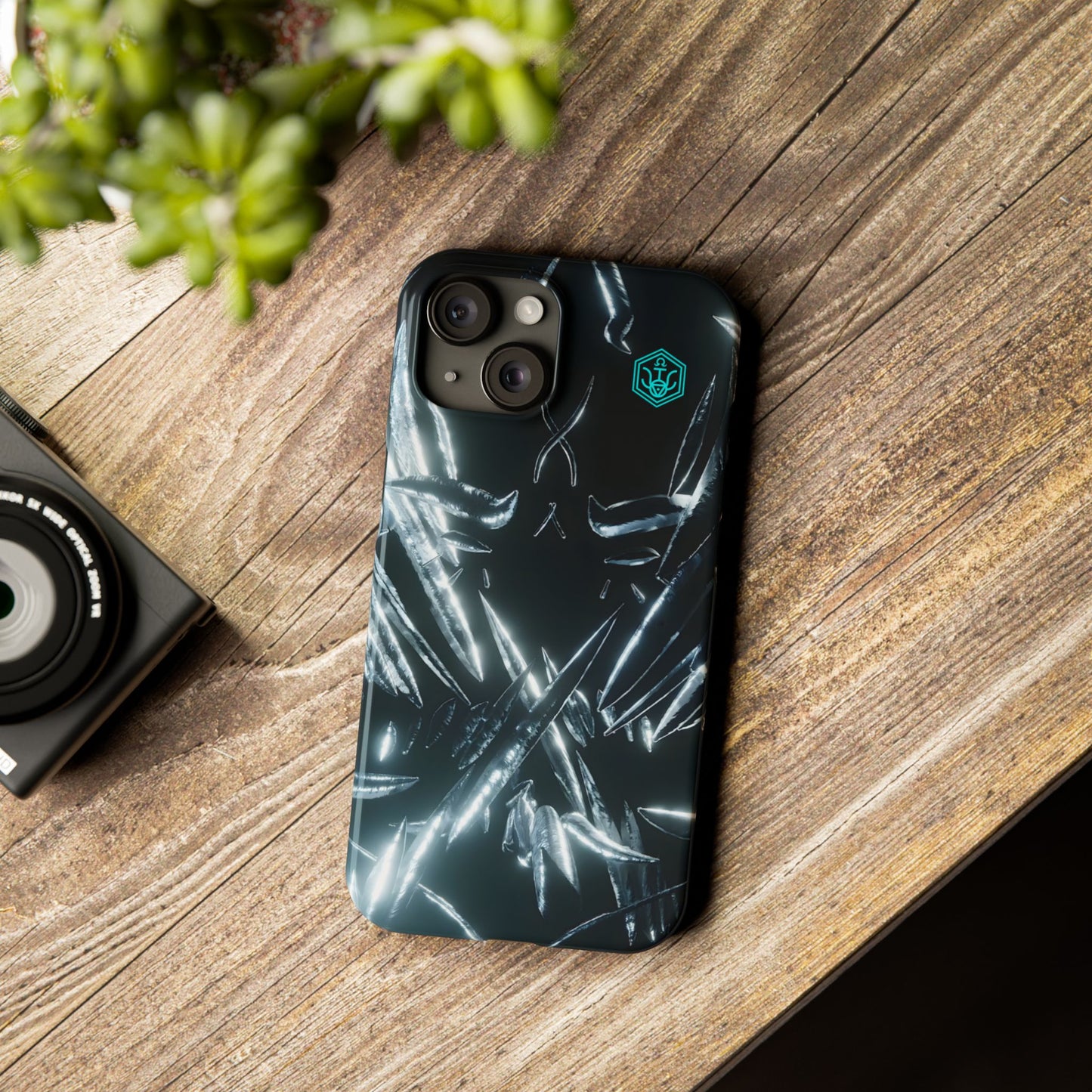 shadow totem [dark shimmer] iPhone case ii