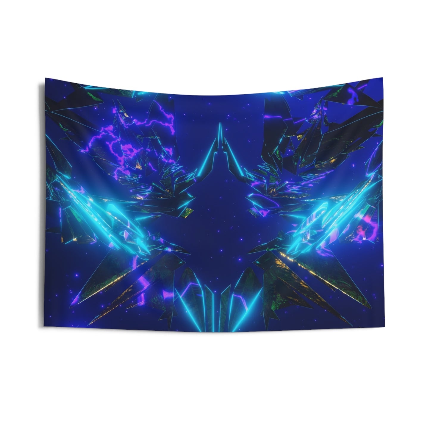 cosmic crown [grand overview] art tapestry iii