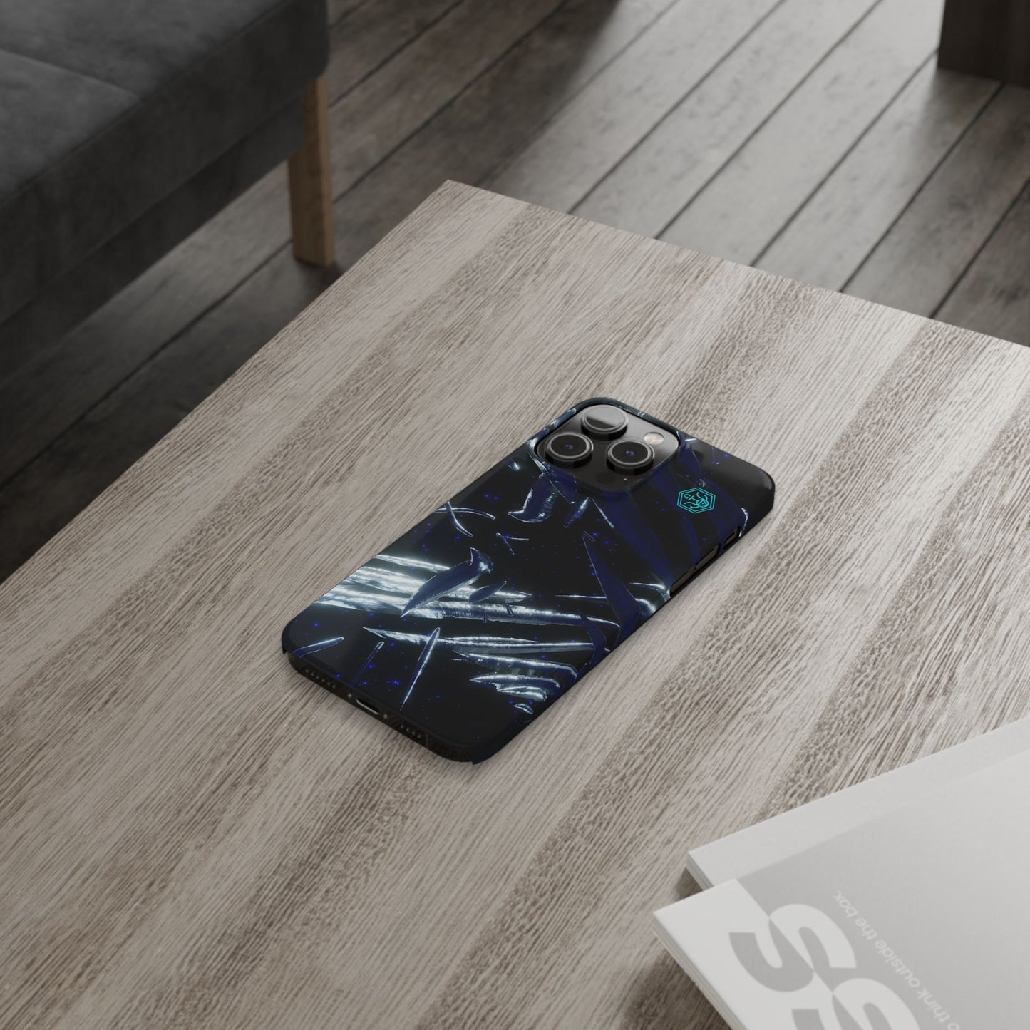 shadow totem [cosmic helix] iPhone case
