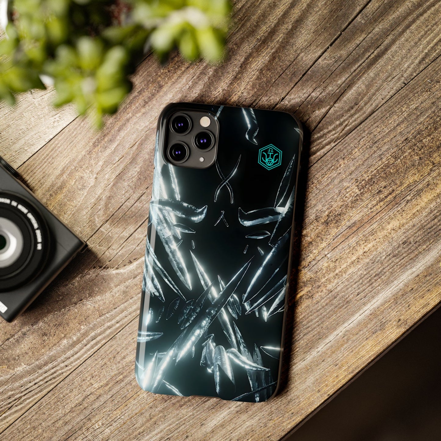 shadow totem [dark shimmer] iPhone case ii