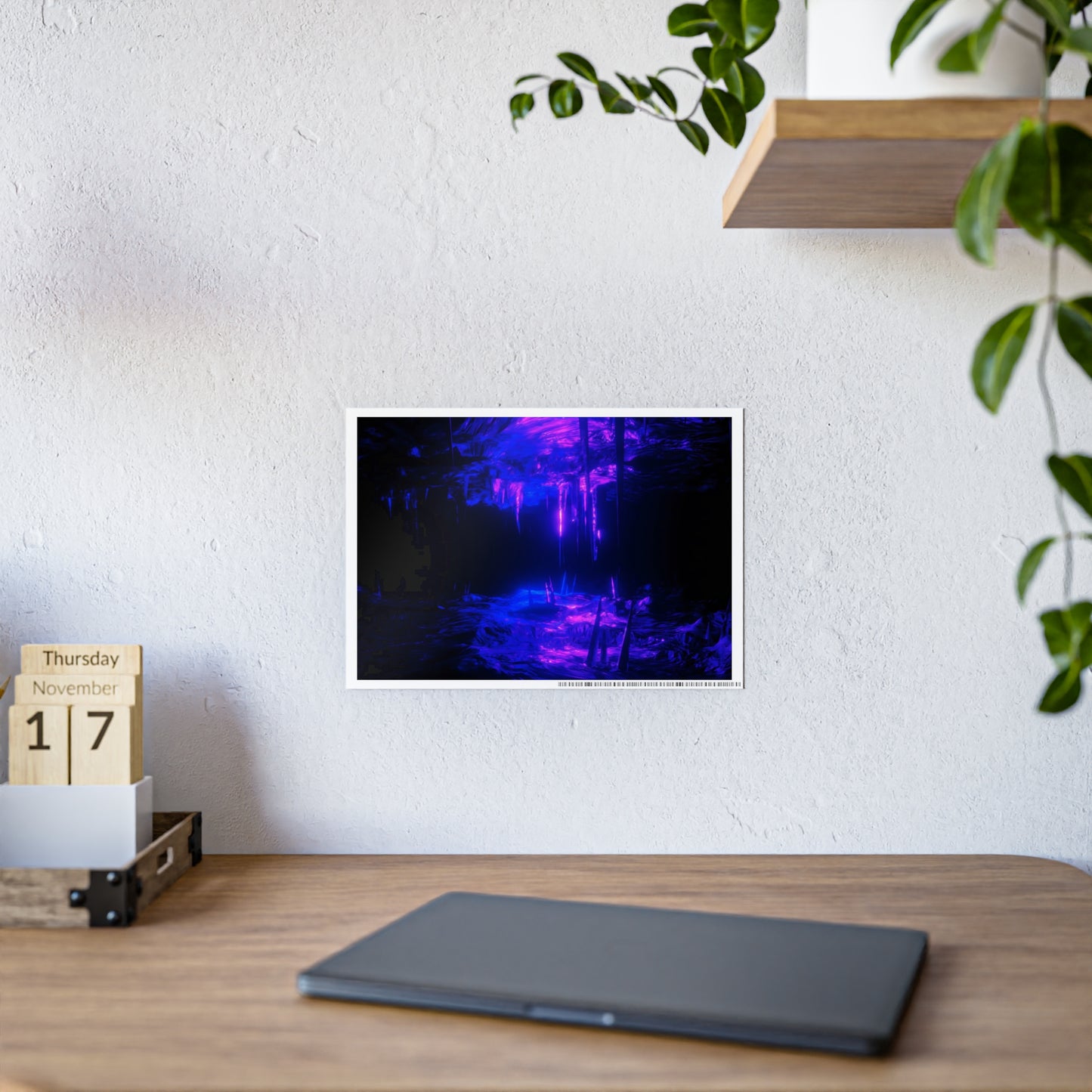 shadowrealm cavern [ultraviolet traversal] art print