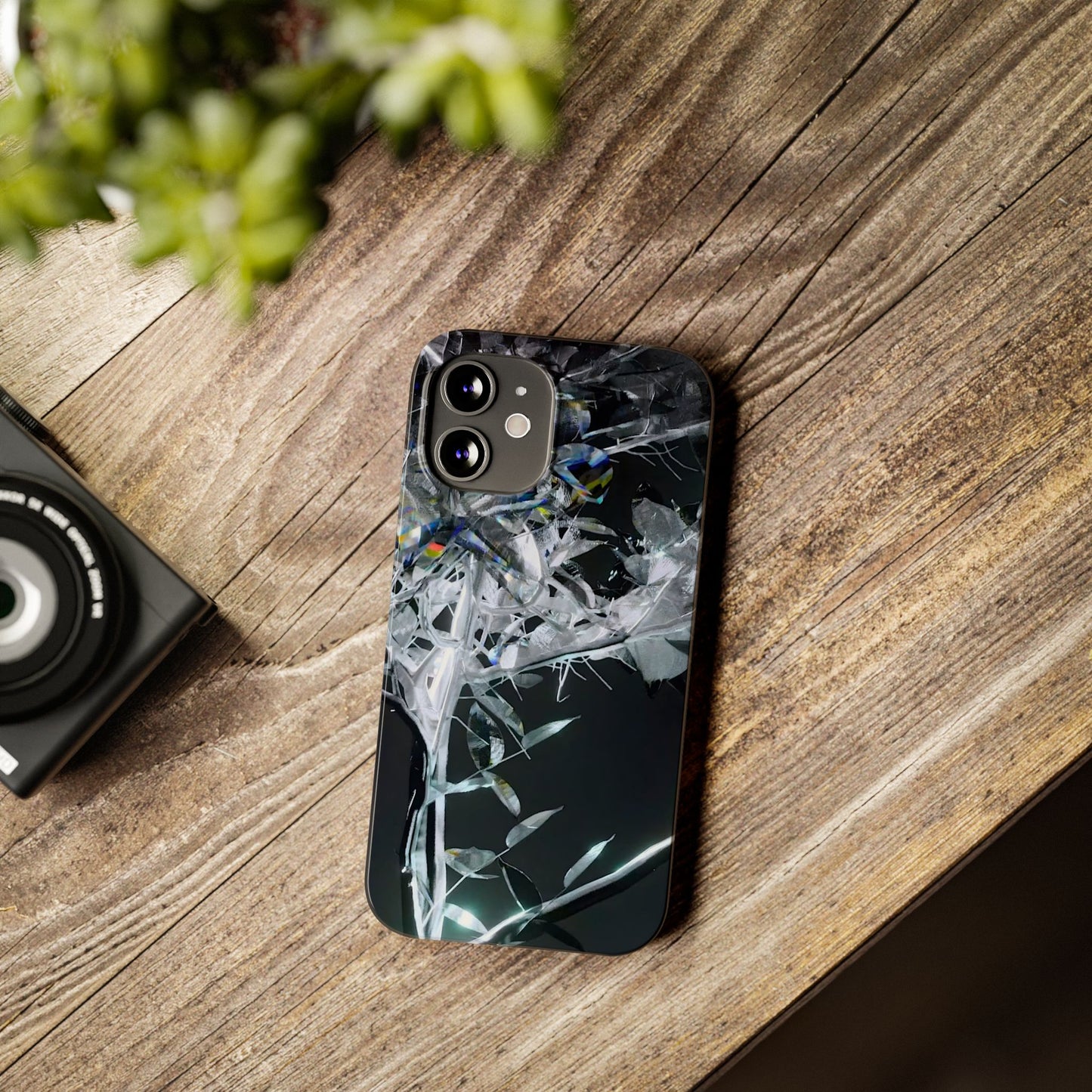 leaves of glass [midnight simulation] iPhone case i
