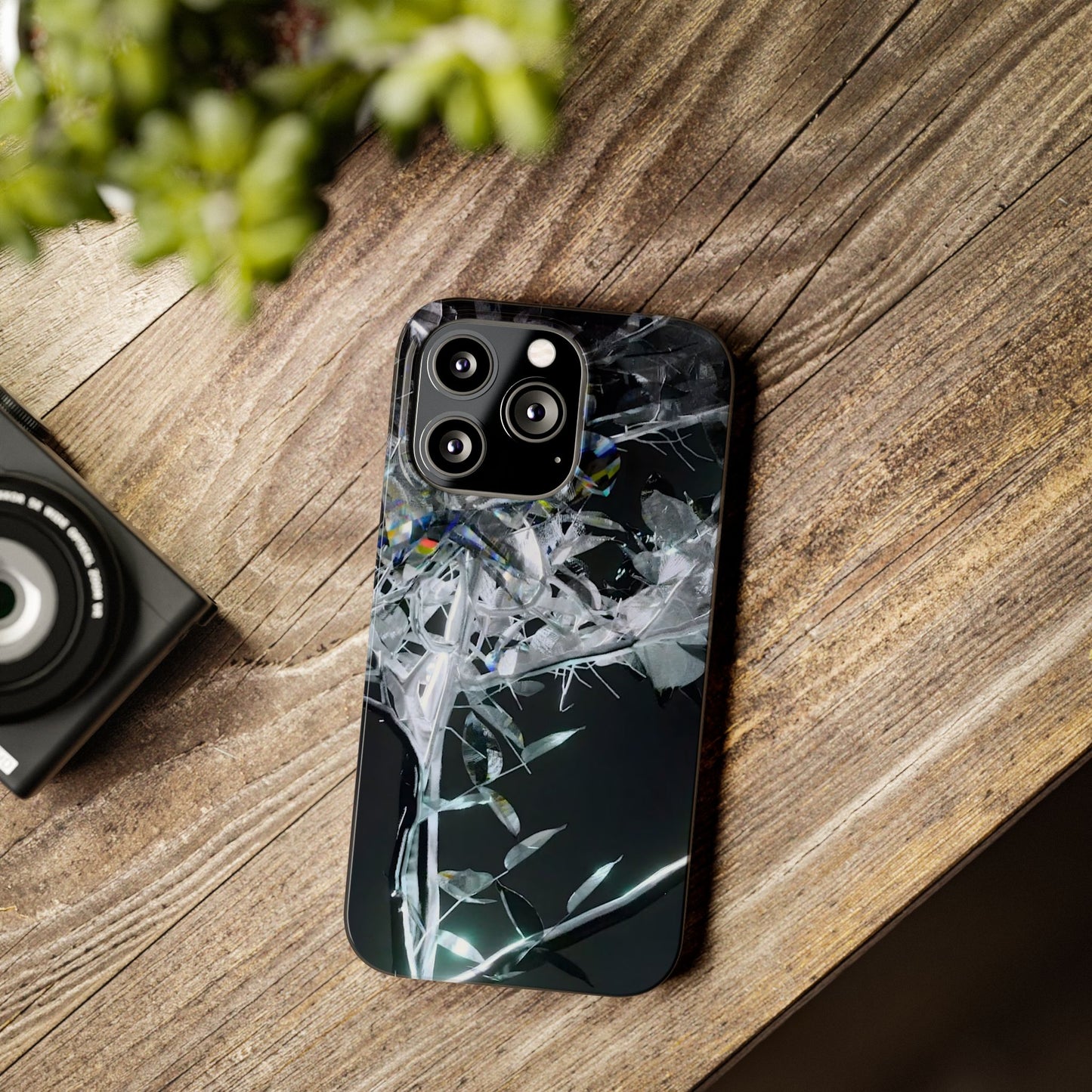 leaves of glass [midnight simulation] iPhone case i