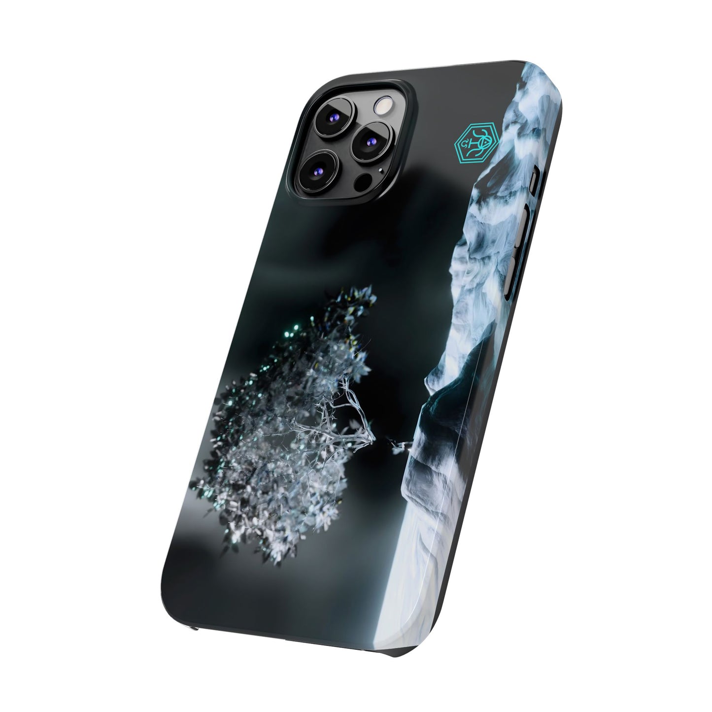 leaves of glass [stoic vortex] iPhone case ii