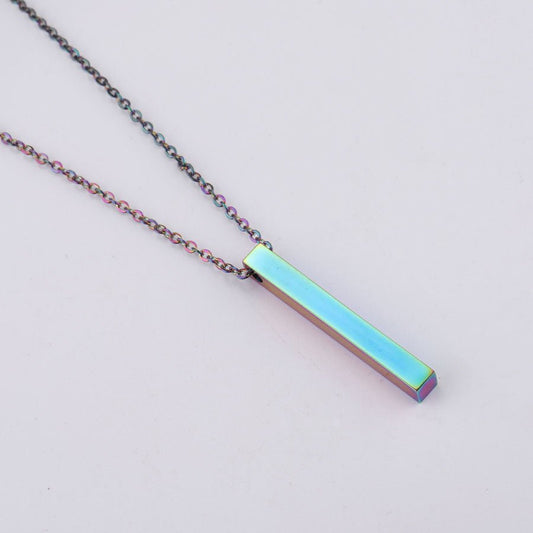 333D Bar Pendant - Who R We Collective - shop designer fashion and art