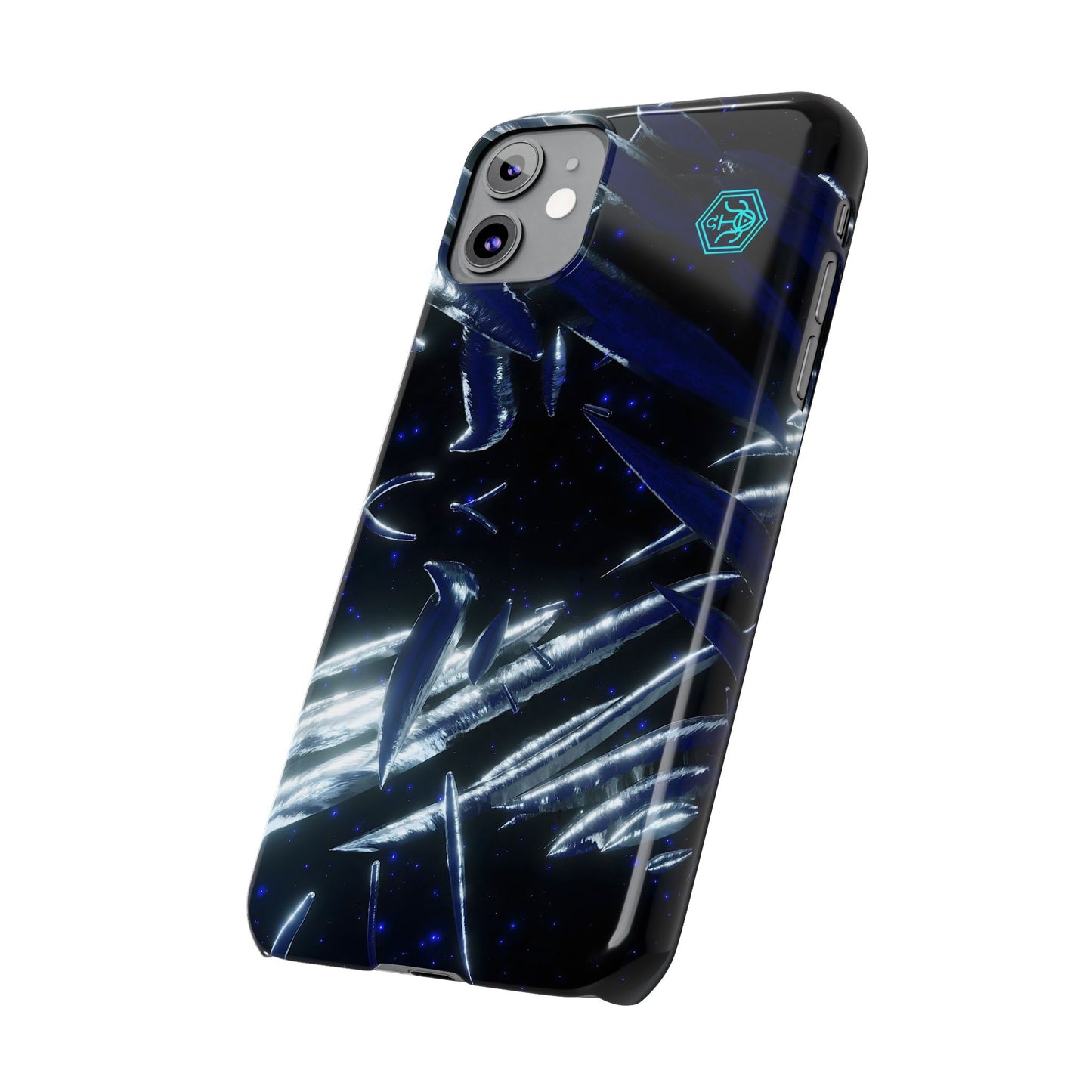 shadow totem [cosmic helix] iPhone case