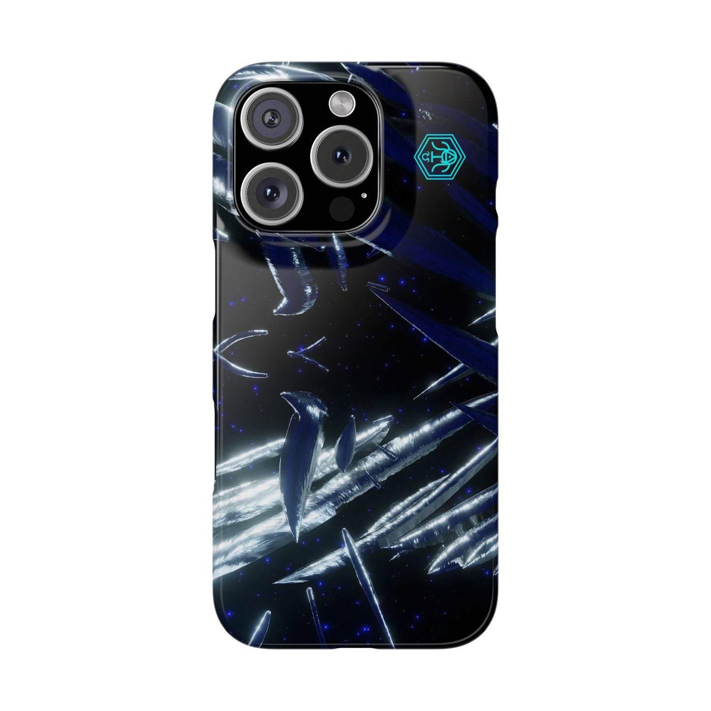 shadow totem [cosmic helix] iPhone case