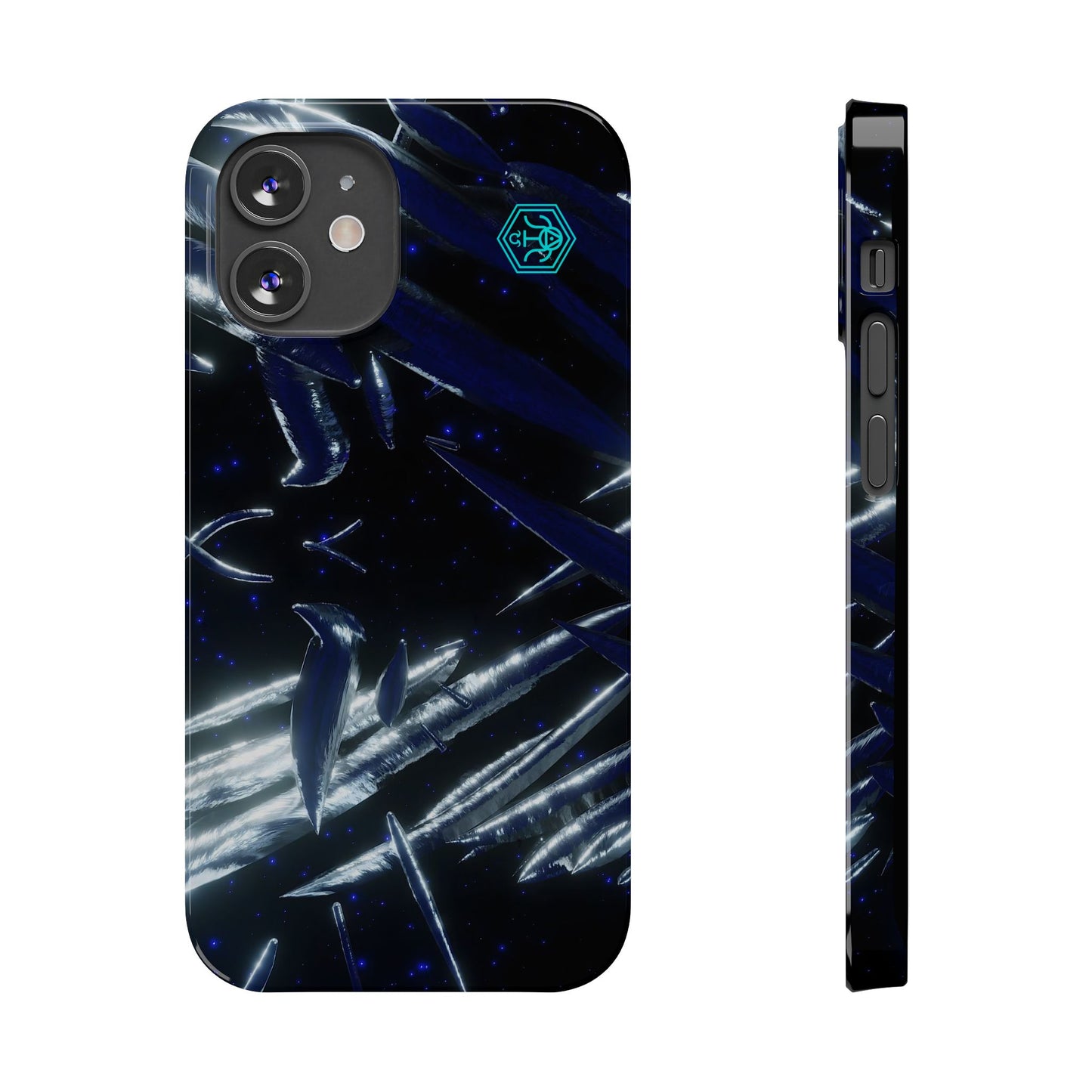shadow totem [cosmic helix] iPhone case