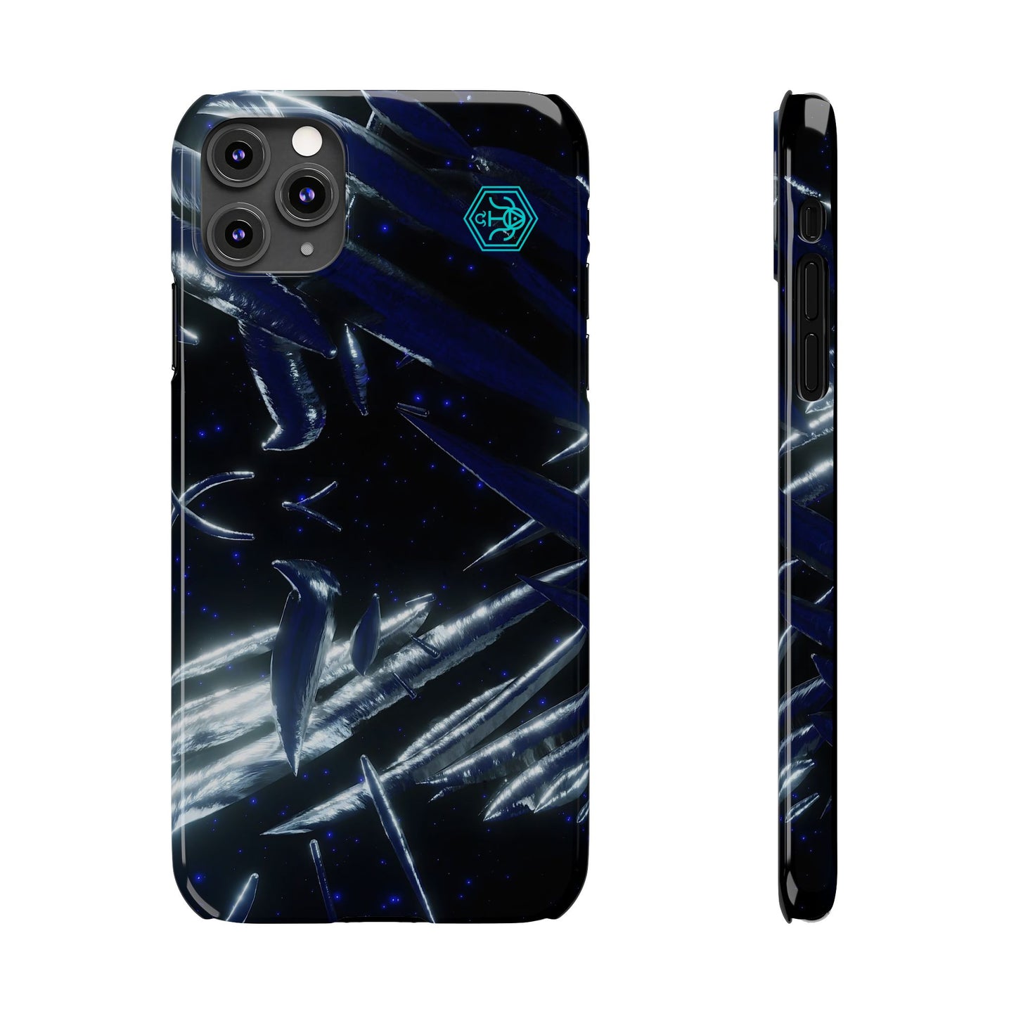 shadow totem [cosmic helix] iPhone case