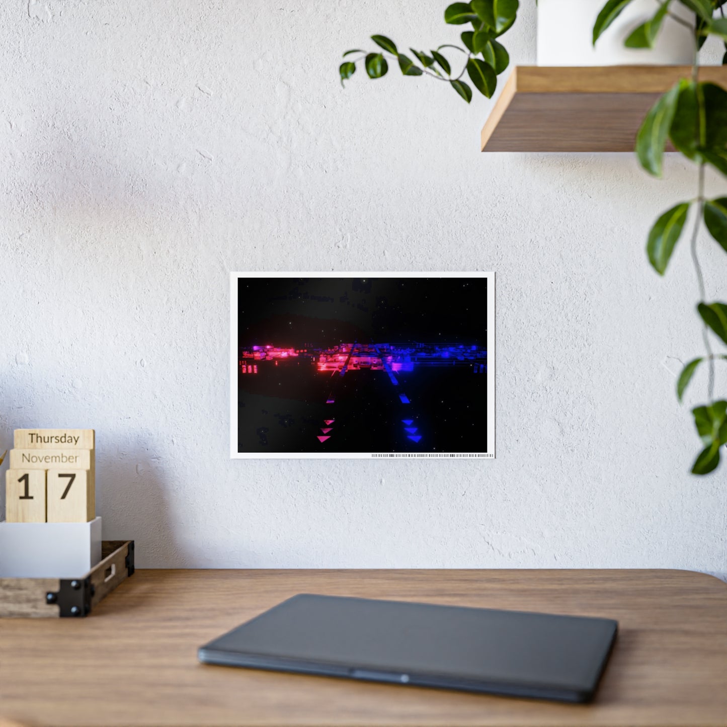 eternal frame [tribal flyover] art print i