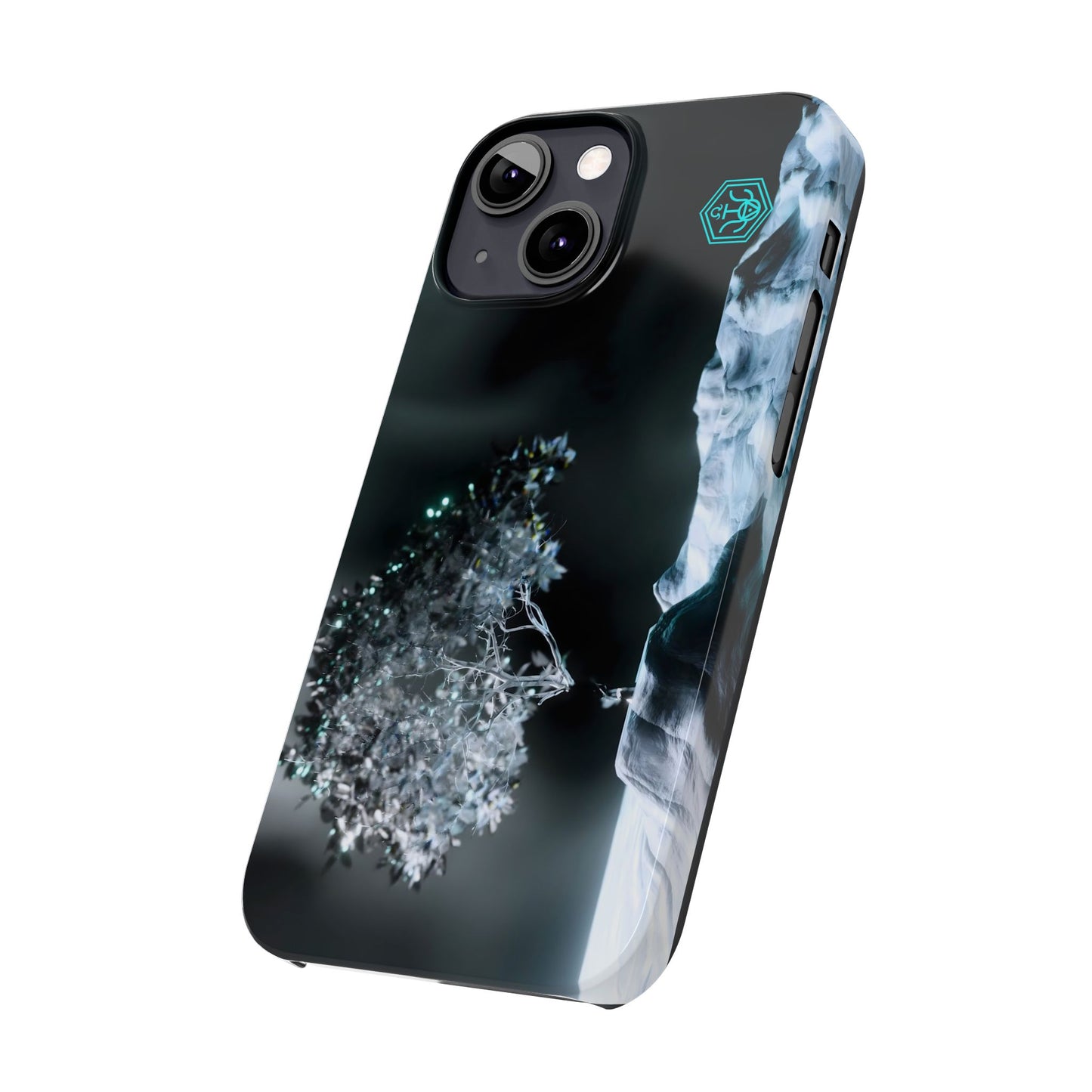 leaves of glass [stoic vortex] iPhone case ii