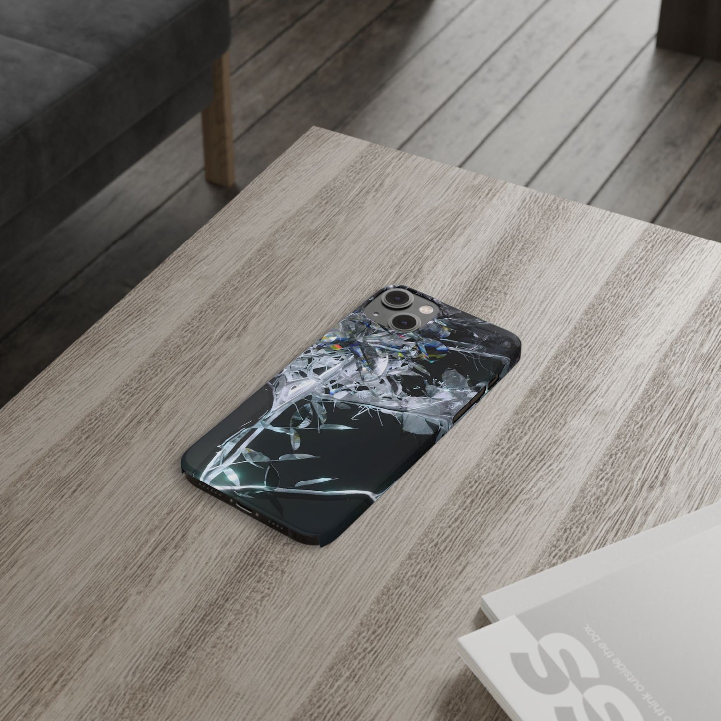 leaves of glass [midnight simulation] iPhone case i