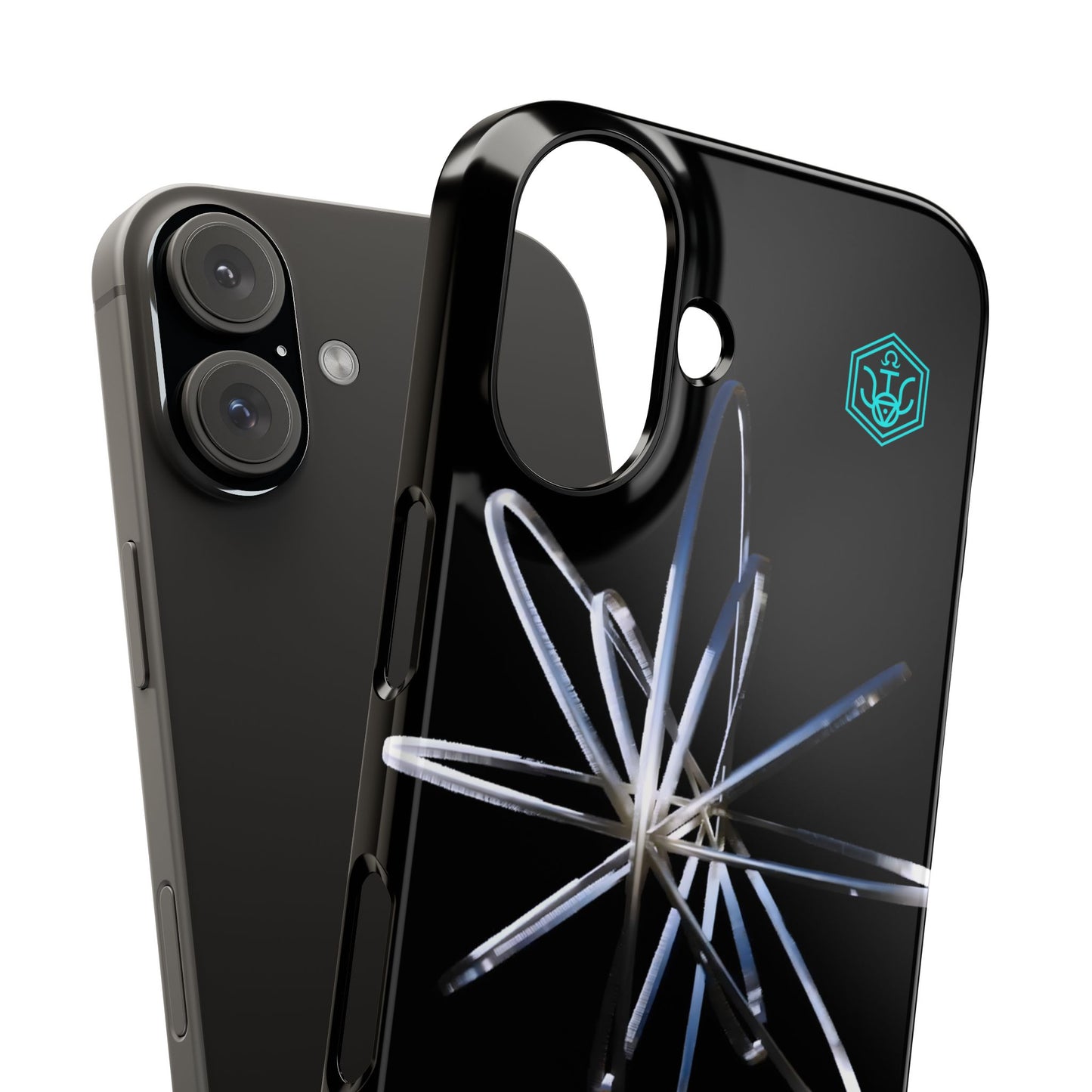 silver rings [ancient gyro relic] iPhone case