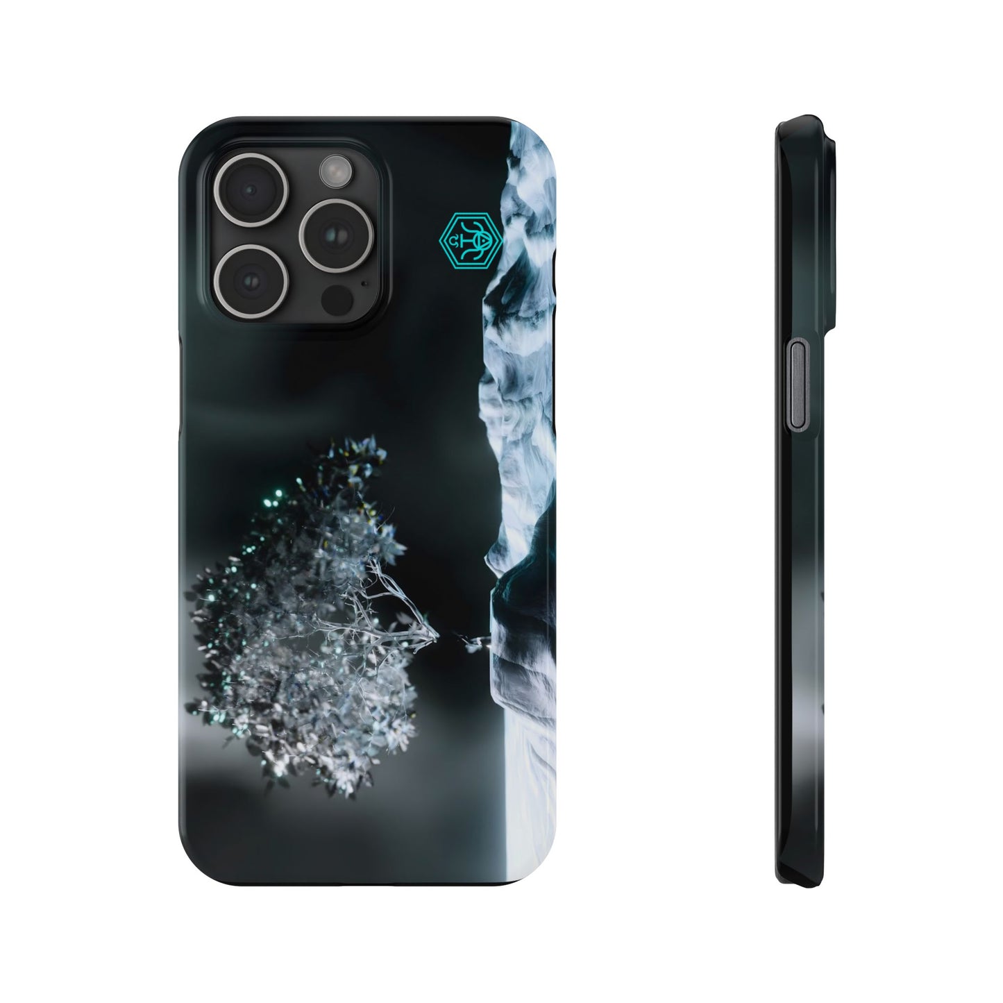 leaves of glass [stoic vortex] iPhone case ii
