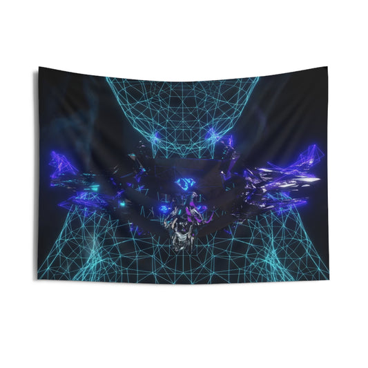 volcanic dragonplate shoulderguards [digital obsidian tier] art tapestry